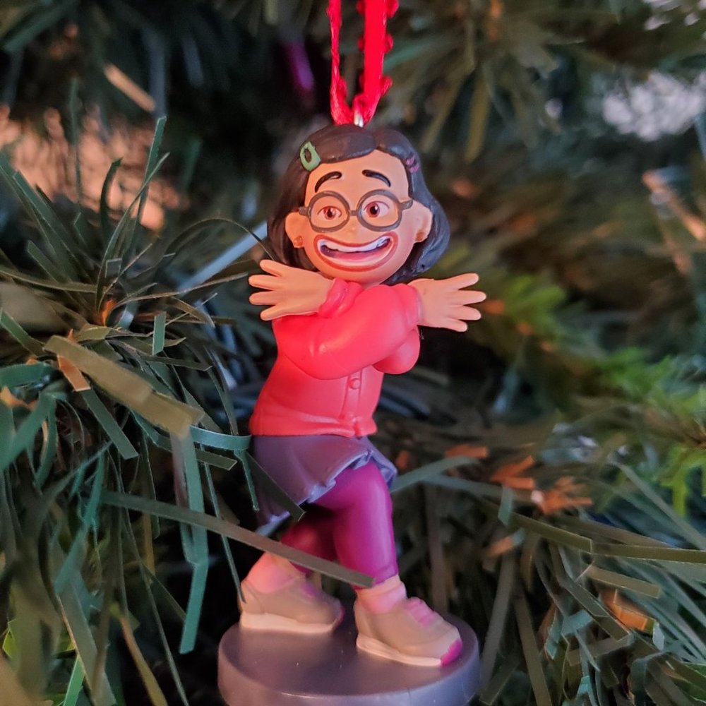 Disney Turning Red Ornament Mei Lee with Black Hair